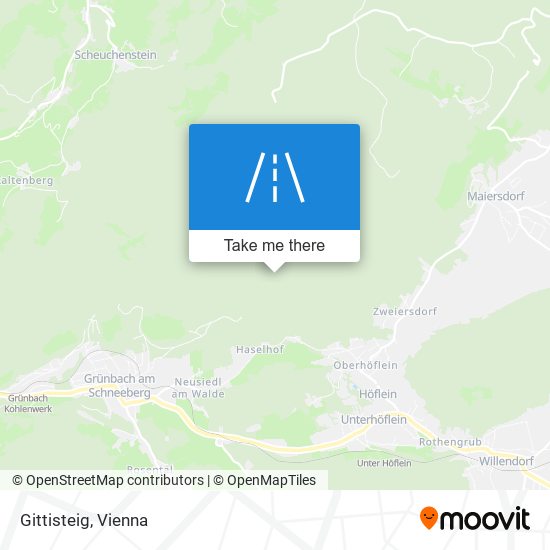 Gittisteig map