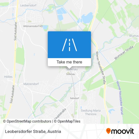 Leobersdorfer Straße map
