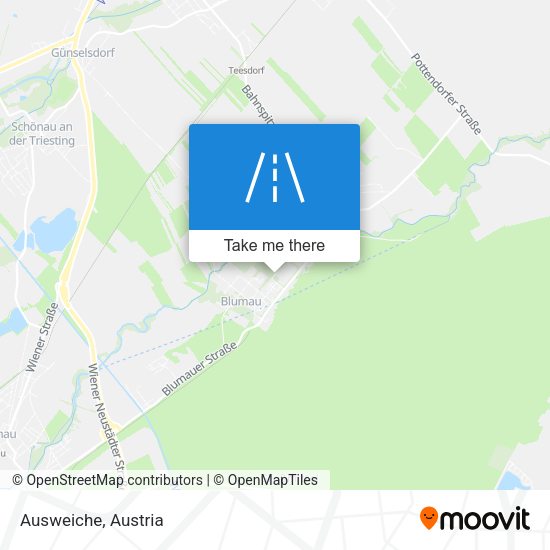 Ausweiche map