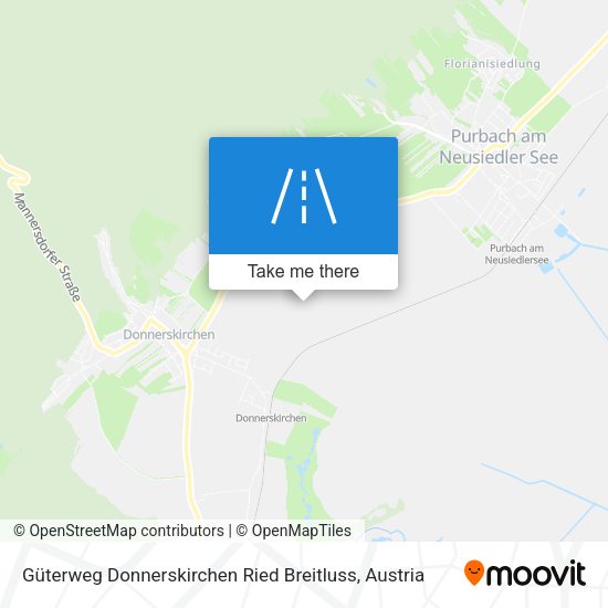 Güterweg Donnerskirchen Ried Breitluss map