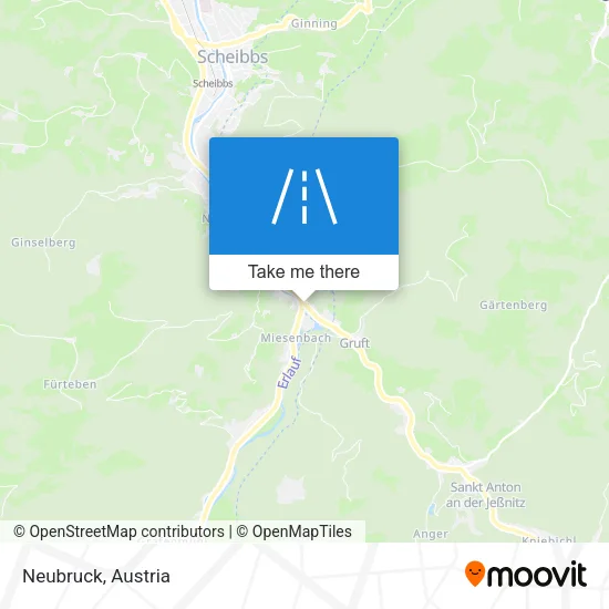 Neubruck map