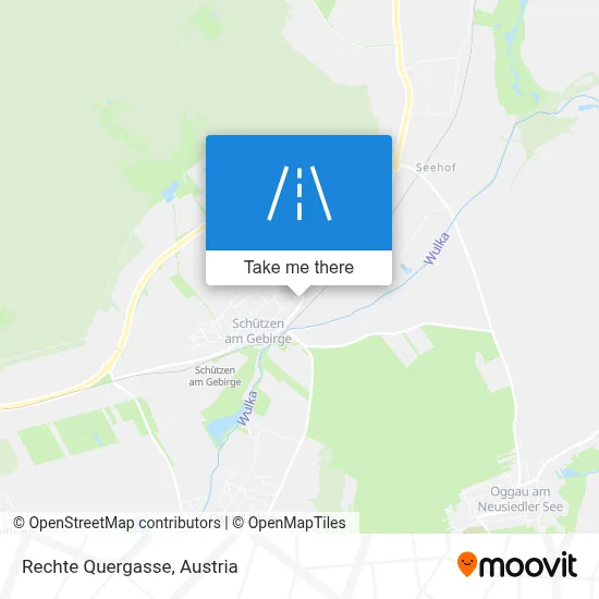 Rechte Quergasse map