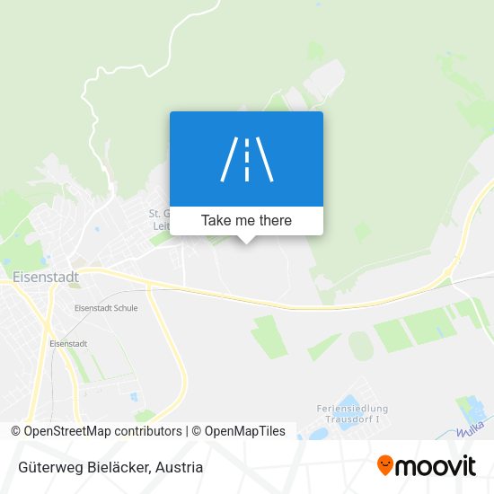 Güterweg Bieläcker map