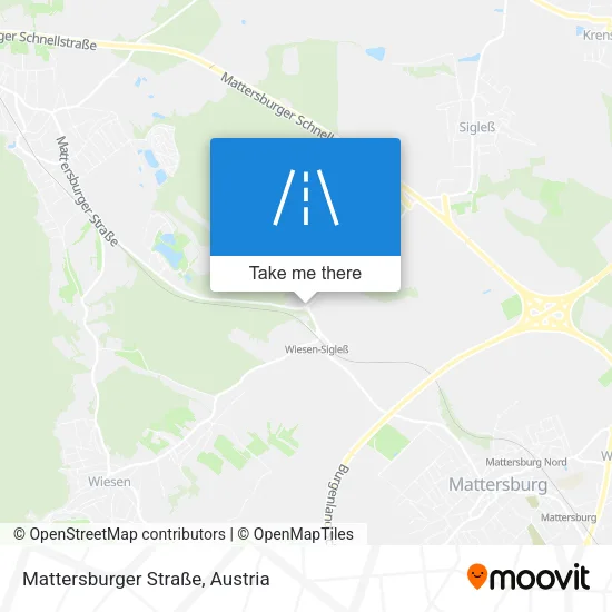 Mattersburger Straße map