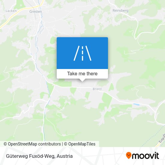 Güterweg Fuxöd-Weg map