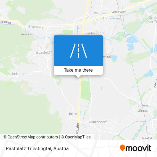 Rastplatz Triestingtal map
