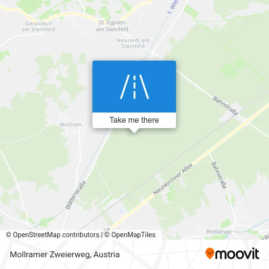 Mollramer Zweierweg map