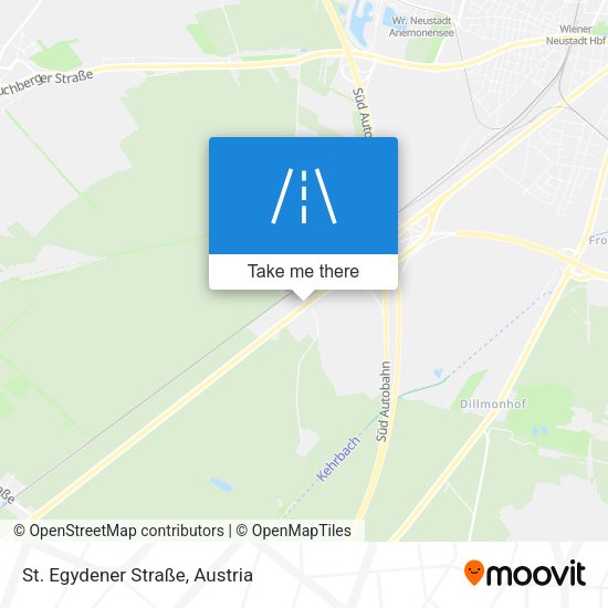 St. Egydener Straße map