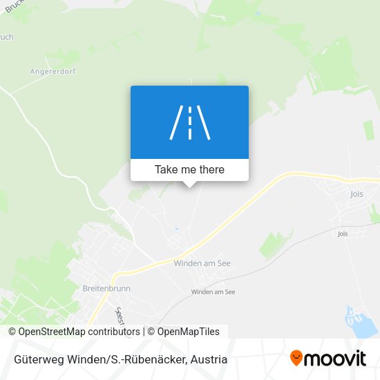 Güterweg Winden/S.-Rübenäcker map