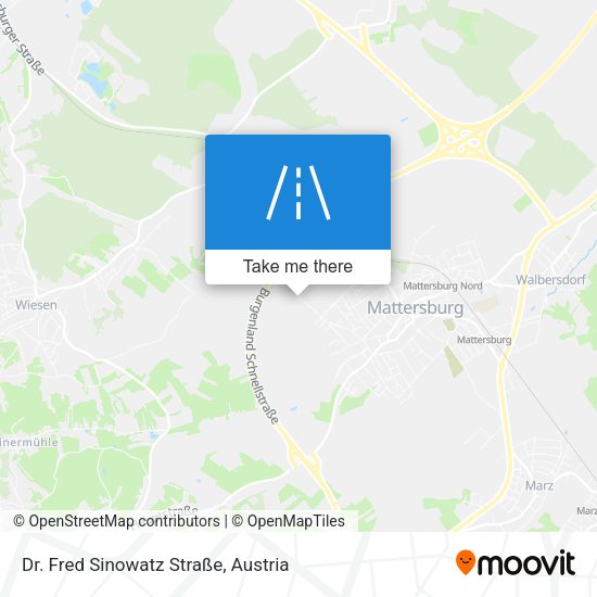 Dr. Fred Sinowatz Straße map