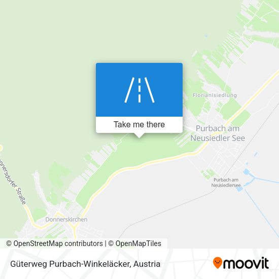 Güterweg Purbach-Winkeläcker map