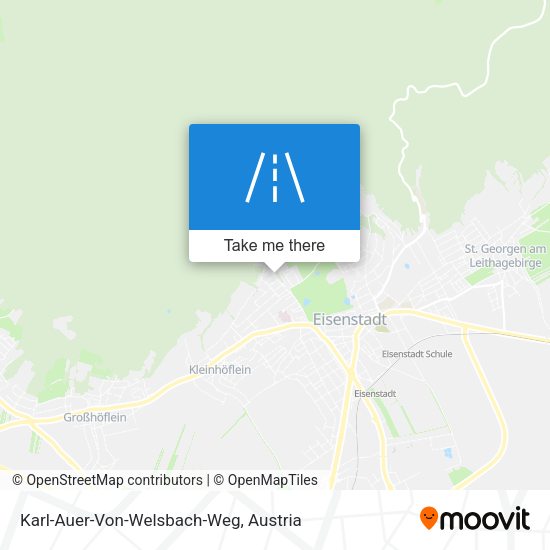 Karl-Auer-Von-Welsbach-Weg map