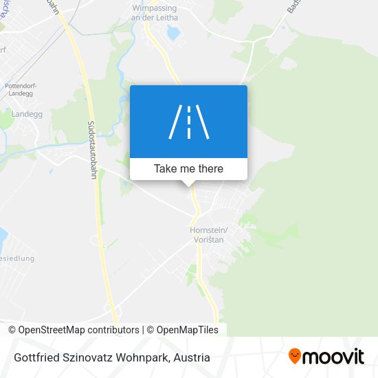 Gottfried Szinovatz Wohnpark map