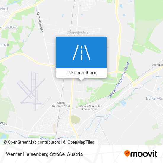 Werner Heisenberg-Straße map