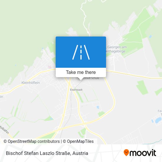 Bischof Stefan Laszlo Straße map
