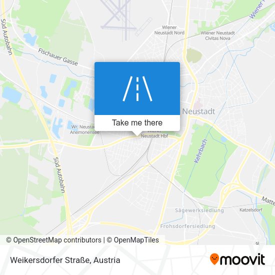 Weikersdorfer Straße map