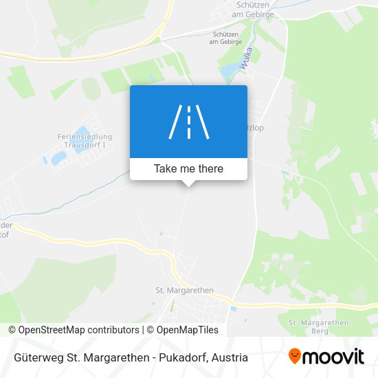 Güterweg St. Margarethen - Pukadorf map