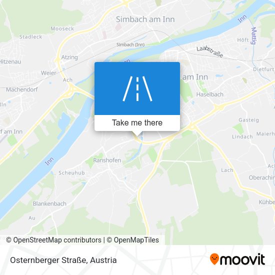 Osternberger Straße map