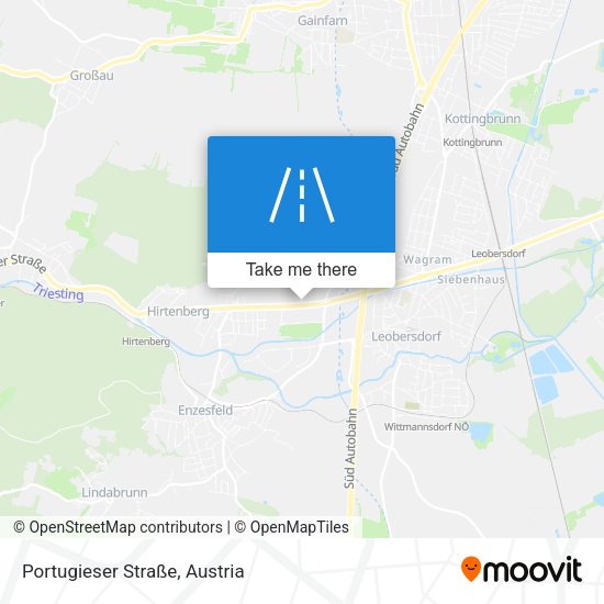 Portugieser Straße map