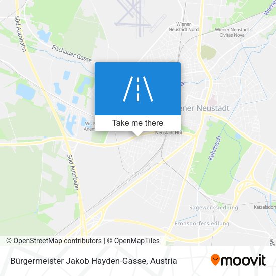 Bürgermeister Jakob Hayden-Gasse map