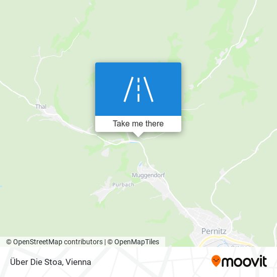 Über Die Stoa map