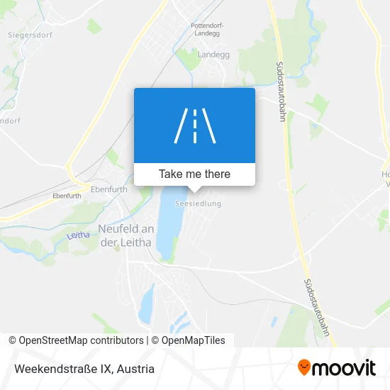 Weekendstraße IX map