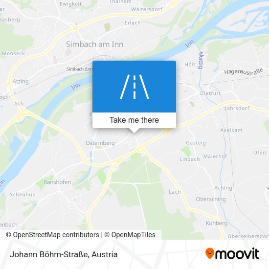 Johann Böhm-Straße map