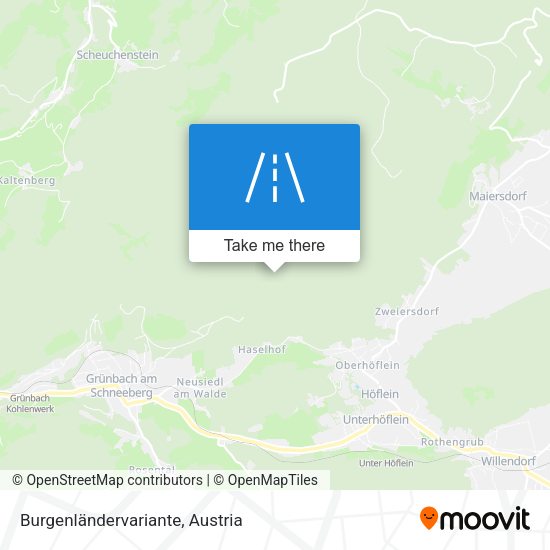 Burgenländervariante map