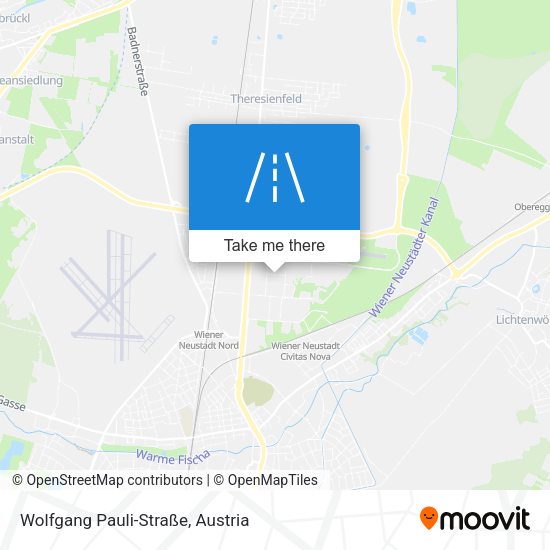 Wolfgang Pauli-Straße map