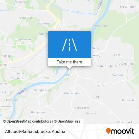 Altstadt-Rathausbrücke map