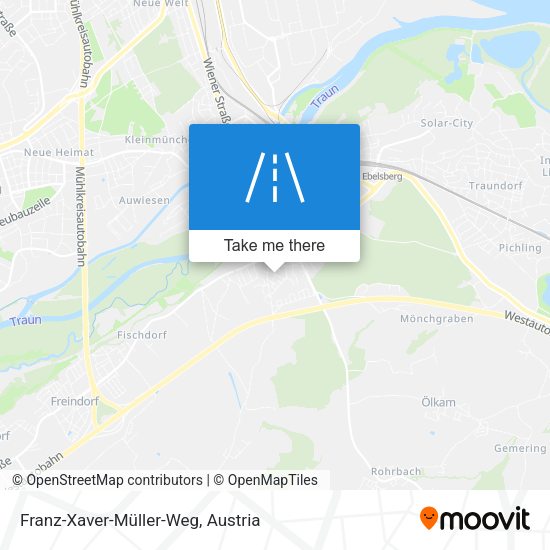 Franz-Xaver-Müller-Weg map