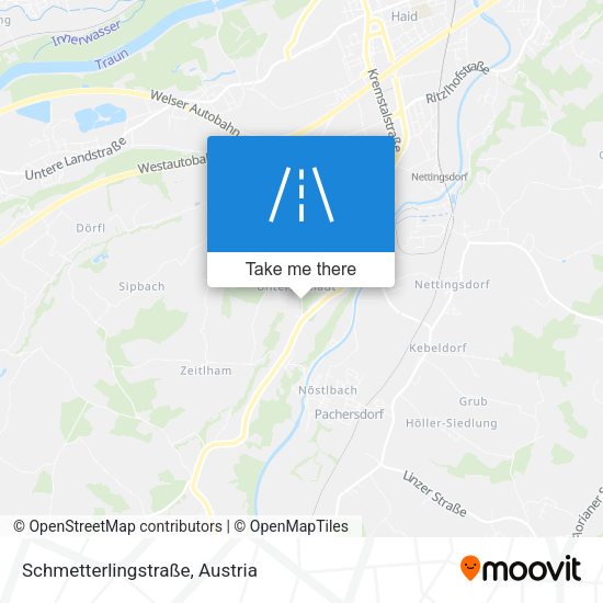 Schmetterlingstraße map