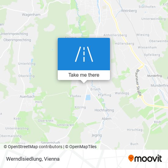 Werndlsiedlung map