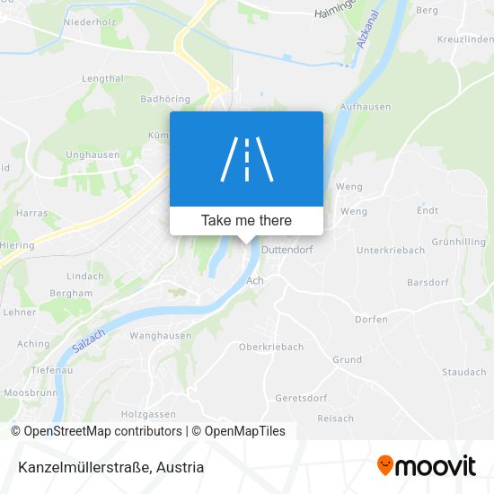 Kanzelmüllerstraße map