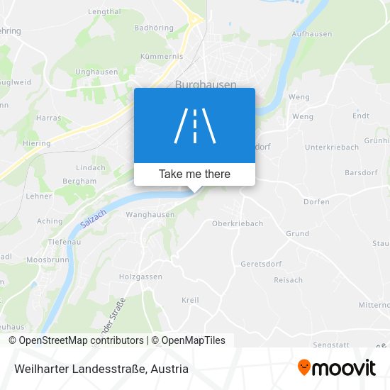 Weilharter Landesstraße map