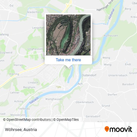 Wöhrsee map