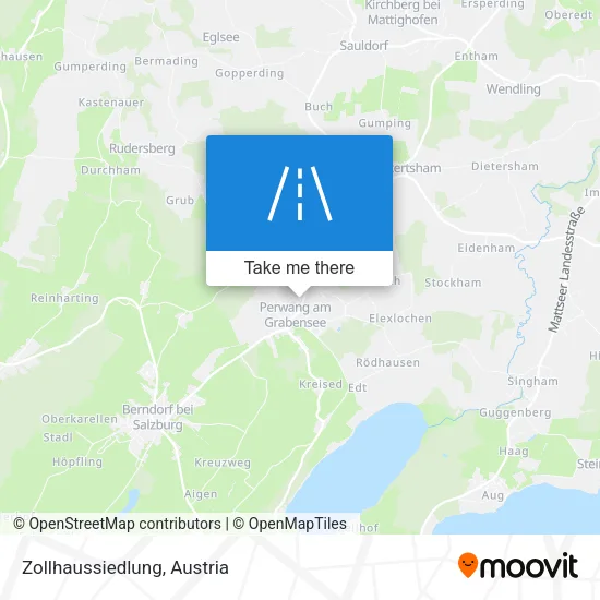 Zollhaussiedlung map