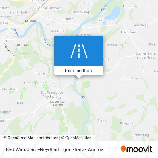 Bad Wimsbach-Neydhartinger Straße map