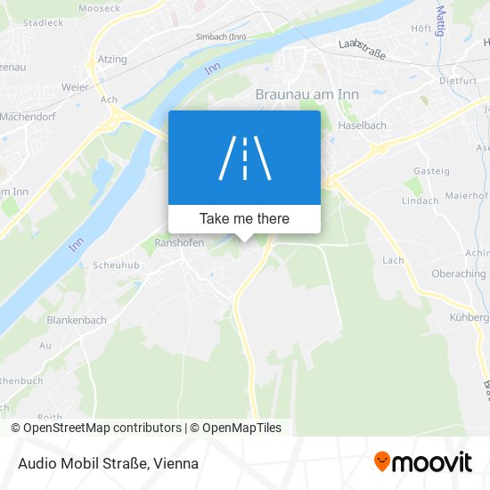 Audio Mobil Straße map