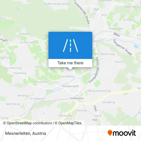 Mesnerleiten map