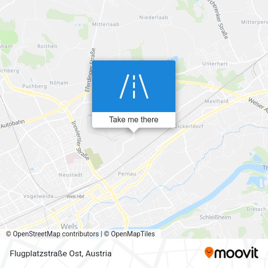 Flugplatzstraße Ost map