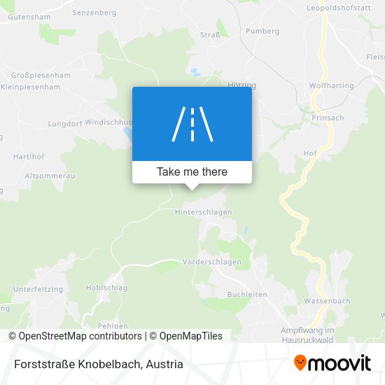 Forststraße Knobelbach map