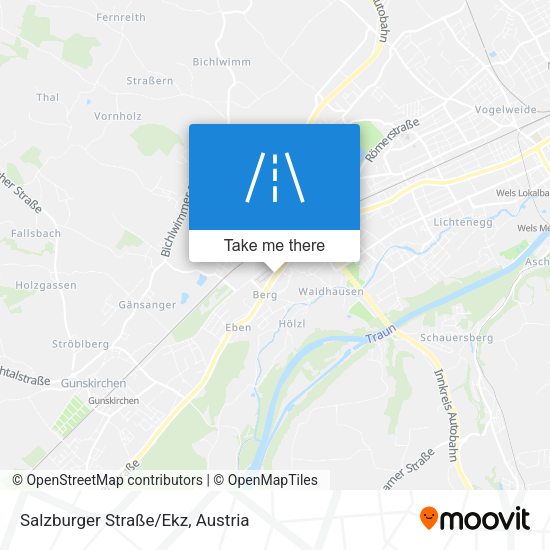 Salzburger Straße/Ekz map