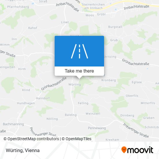 Würting map