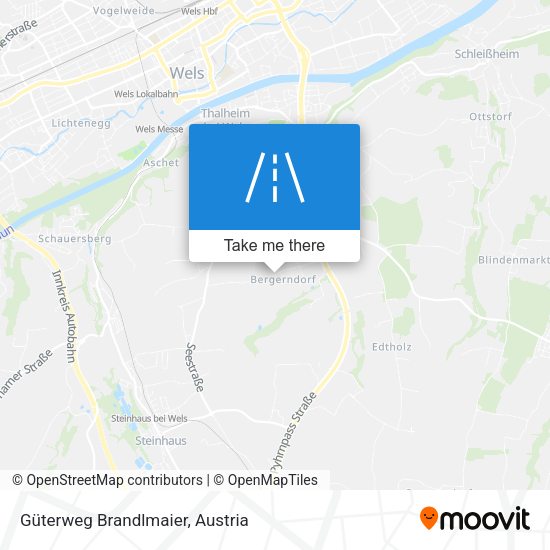 Güterweg Brandlmaier map