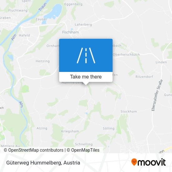 Güterweg Hummelberg map