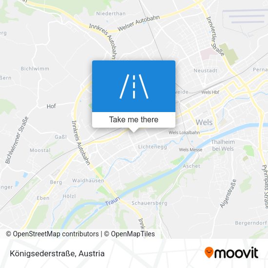 Königsederstraße map