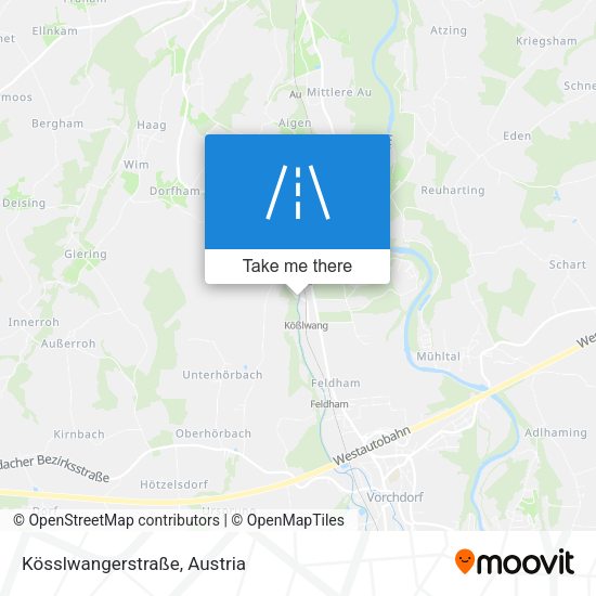 Kösslwangerstraße map