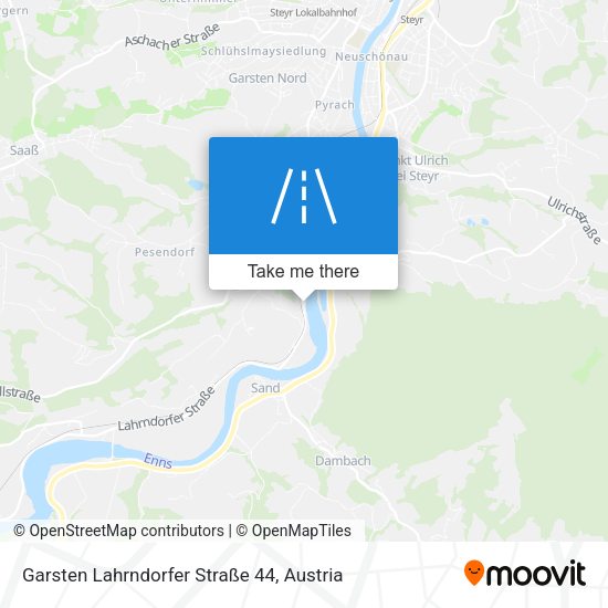 Garsten Lahrndorfer Straße 44 map