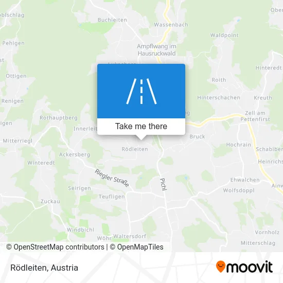 Rödleiten map